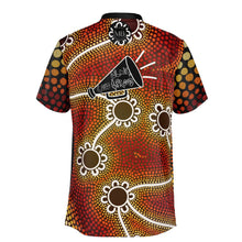 Load image into Gallery viewer, Mens NAIDOC 2024 Blade Collar Polo Shirt Mob Only
