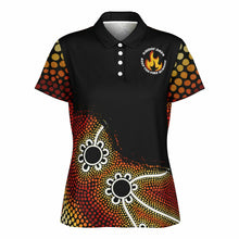 Load image into Gallery viewer, Women&#39;s NAIDOC 2024 Polo Shirt Mob Only
