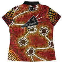 Load image into Gallery viewer, Women&#39;s NAIDOC 2024 Polo Shirt Mob Only
