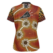 Load image into Gallery viewer, Women&#39;s NAIDOC 2024 Stand Up Collar Polo Shirt Ally Friendly
