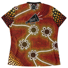 Load image into Gallery viewer, Women&#39;s NAIDOC 2024 Stand Up Collar Polo Shirt Ally Friendly
